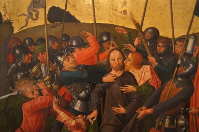 コルマールの祭壇画（イエスの逮捕） 作： Caspar Isenmann